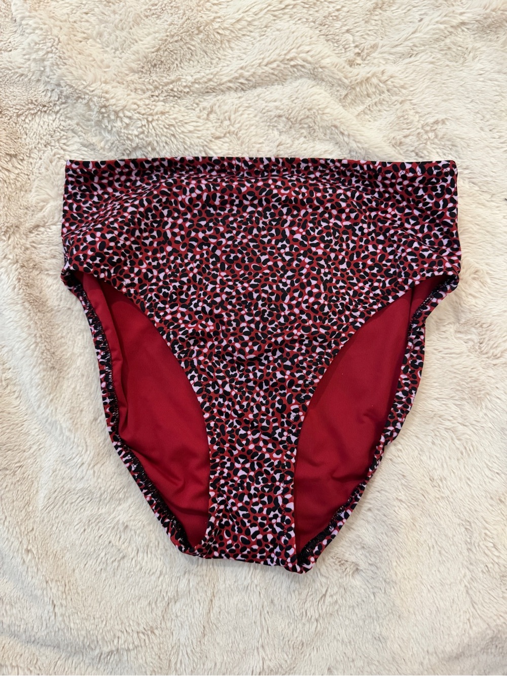 NWT Amazon Essentials Women’s High Waisted Bikini Bottom Size Small